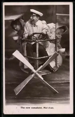 AK The new complaint, Mal d`air, Zeppelin