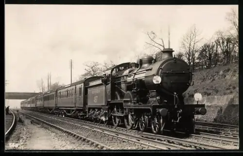 AK Britische Lokomotive Nr. 497 der Southern Railway, Baujahr 1907, Umbau 1920, englische Eisenbahn