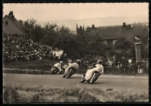 AK Hohenstein-Ernstthal, Sachsenring-Rennen, Rennmotorräder auf der Queckenbergkurve