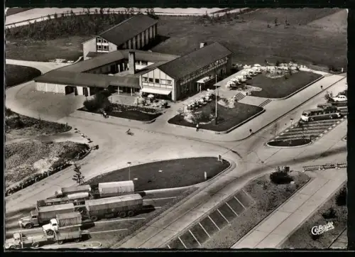 AK Rhynern /Westf., Rasthof Rhynern an der Autobahn Hannover-Köln bei Kilometer 397,5