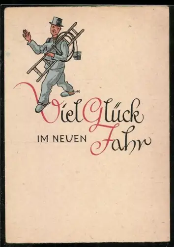 AK Schornsteinfeger wünscht viel Glück im neuen Jahr