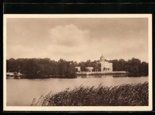 AK Potsdam, Marmorpalais am heiligen See, Ganzsache WHW Winterhilfswerk
