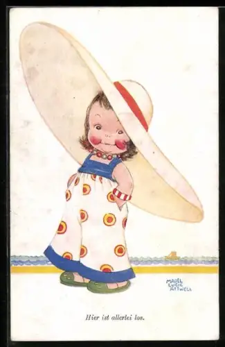 Künstler-AK Mabel Lucie Attwell: You should come here an` see the sights!