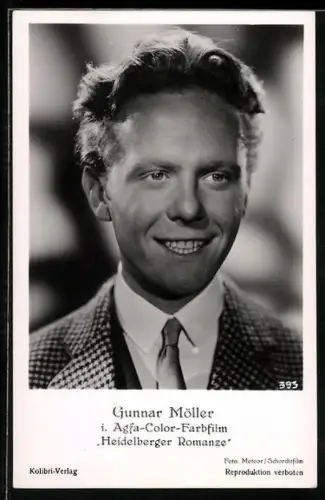 AK Gunnar Möller in Heidelberger Romanze