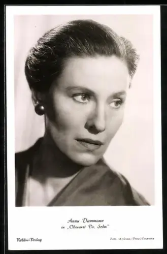 AK Schauspielerin Anna Dammann in dem Film Oberarzt Dr. Solm