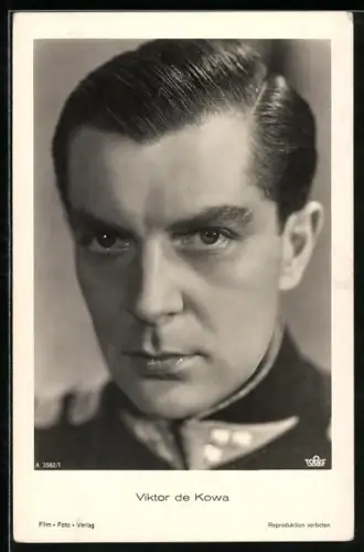AK Schauspieler Viktor de Kowa