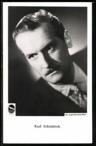 AK Schauspieler Karl Schönböck im Porträt