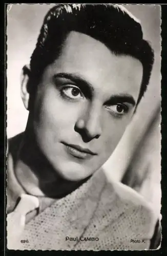 AK Schauspieler Paul Cambo in Porträt