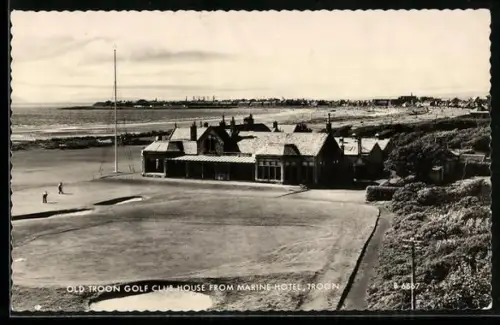 AK Troon, Old Troon Golf Club House from Marine Hotel