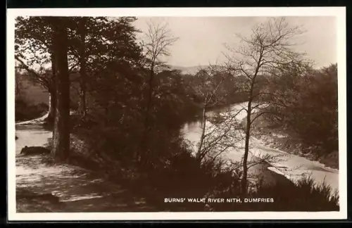 AK Dumfries, Burns` Walk with the River Nith