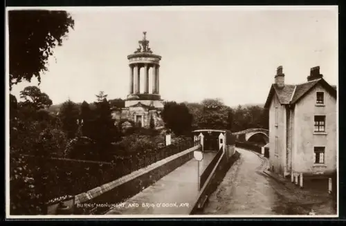 AK Ayr, Burns` Monument and Brig O`Doon