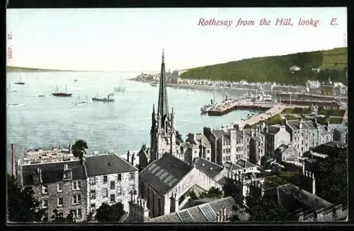 AK Rothesay, View from the Hill, looking East