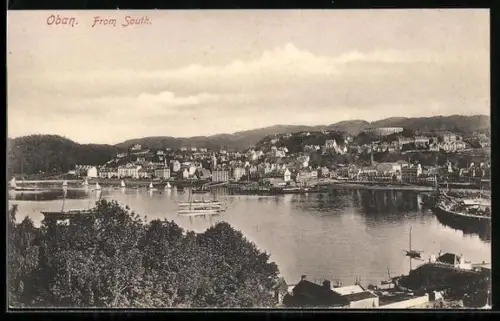 AK Oban, Panoramic view from the South