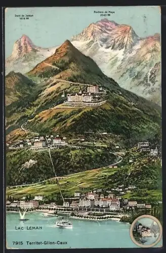AK Territet, Lac Leman, Glion Caux