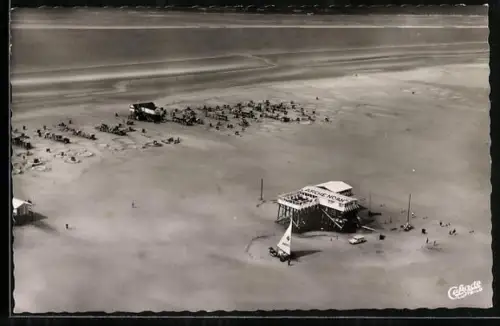 AK St. Peter-Ording, Restaurant Arche Noah, Strandansicht