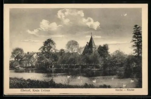 AK Ebstorf /Uelzen, Kirche, Kloster