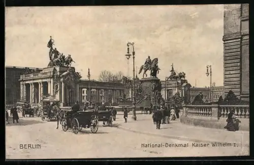 AK Berlin, National-Denkmal Kaiser Wilhelm I