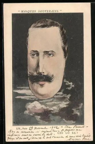 AK Chi Lo Sa?, Vittorio Emanuele III. von Italien, Masques Souverains