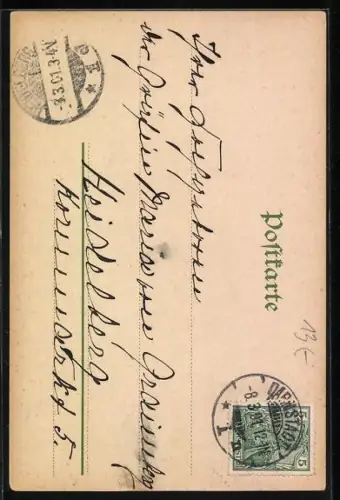 Lithographie Amor, einen Pfeil schleifend, Anton Raphael Mencs