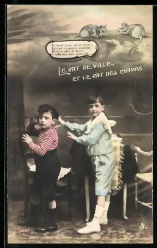AK Le Rat de Ville et le Rat des Champs