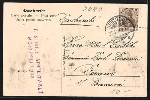 AK Strelitz, Partie am Technikum