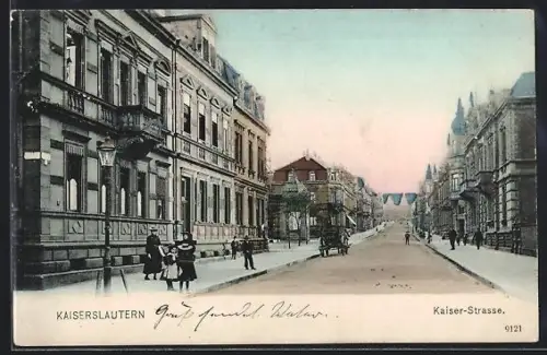 AK Kaiserslautern, Partie an der Kaiser-Strasse