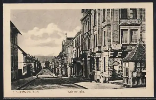 AK Kaiserslautern, Passanten in der Kaiserstrasse