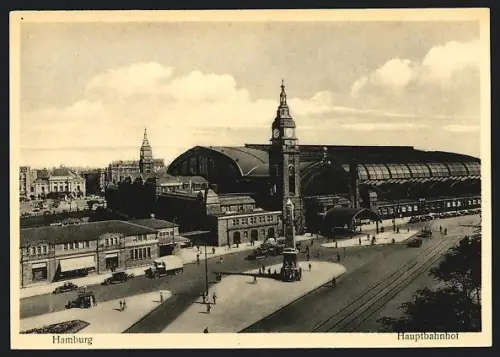 AK Hamburg-St.Georg, Hauptbahnhof