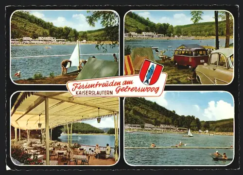 AK Kaiserslautern, Gelterswoog, Camping, Segeln, Strand, Terrasse