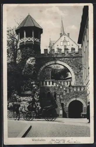 AK Wiesbaden, Römertor