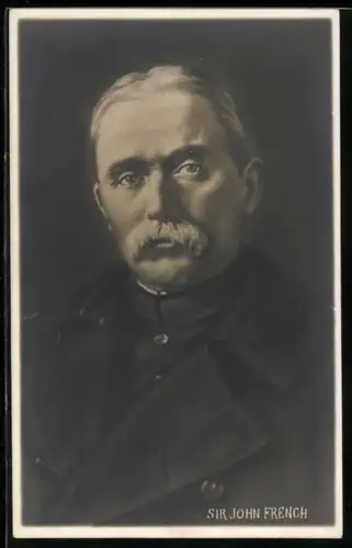 AK Portrait des Heerführers Sir John French