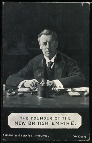 AK Portrait von Joseph Chamberlain, The Founder of the New British Empire