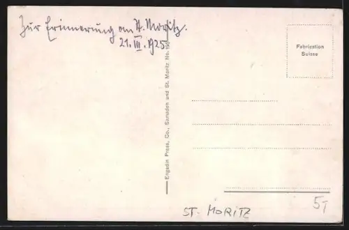 AK St. Moritz, Segantini-Museum