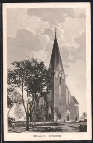 AK Soltau i. H., Lutherkirche