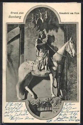 AK Bamberg, Standbild am Dom