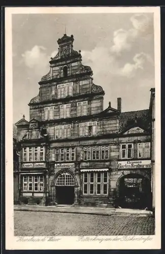 AK Hameln a. d. Weser, Rattenkrug an der Bäckerstrasse