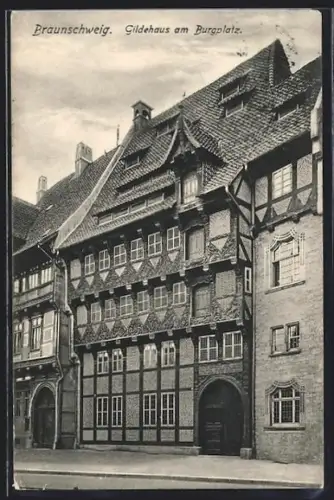 AK Braunschweig, Gildehaus am Burgplatz