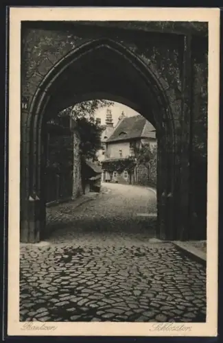 AK Bautzen, Schlosstor