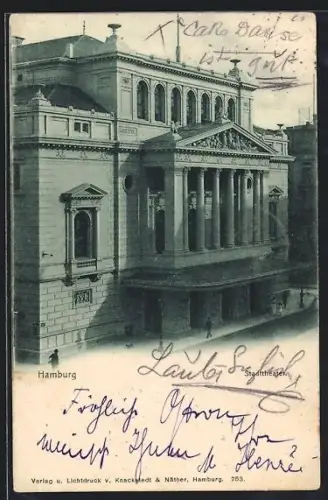 AK Hamburg-Neustadt, Stadttheater