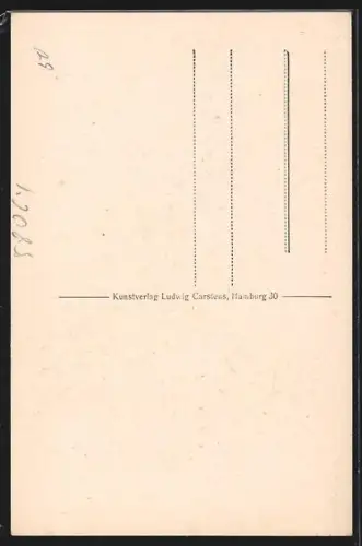 Künstler-AK Lüneburg, Rathaus