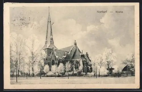 AK Nortorf, Kirche im Winter