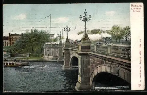 AK Hamburg-Neustadt, Lombardsbrücke