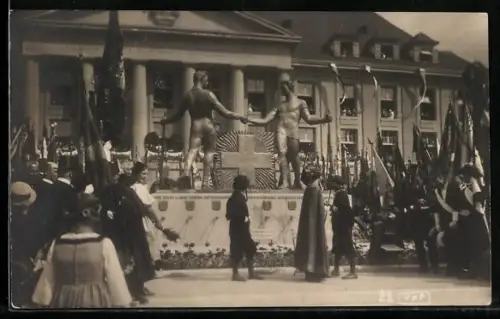 AK Aarau, Eidg. Schützenfest, Denkmal des Schützenvereins
