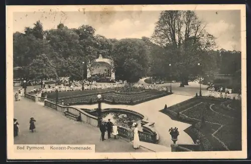 AK Bad Pyrmont, Konzert-Promenade