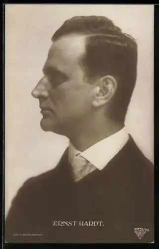 AK Portrait Ernst Hardt
