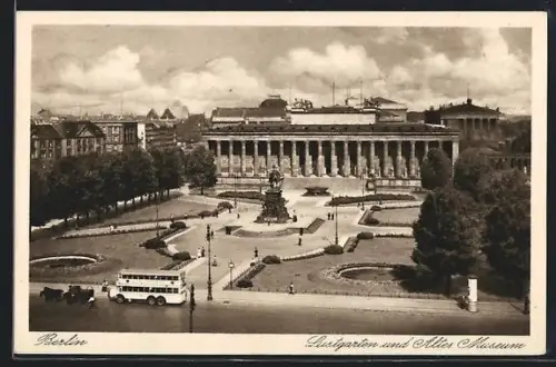 AK Berlin, Lustgarten und Altes Museum