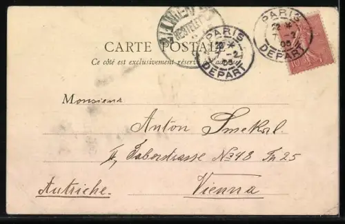 AK Paris, Notre-Dame, Abside