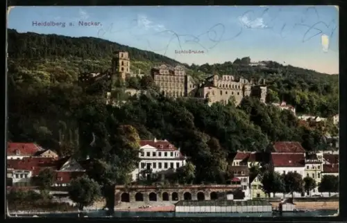 AK Heidelberg a. Neckar, Schlossruine