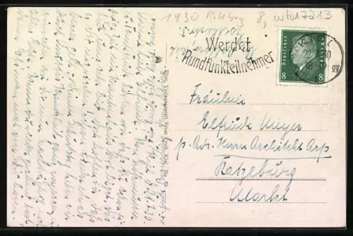 AK Kiel, Blick vom Rathausturm