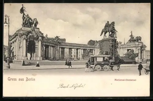 AK Berlin, National-Denkmal